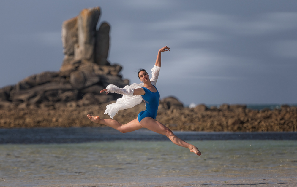 Ballett, Nuderat, Tanz - Bewegung und Projektionen - Kunst des Tanzes