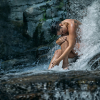 Wasserfälle, Akt, Nudeart und Fels im Schwarzwald mit Model Svitlana und Model Jasmin 2 ter Tag in nature