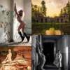 Weiße Kasernen ( Lost Place), altes Schloss mit Spiegelsee - alles in Zweibrücken - / Felsformation - Model Kiwifree Kristinamodel aus Rom ist wieder zu Gast - Nudeart/ Portrait/ Eroticart -  Powerprogramm  